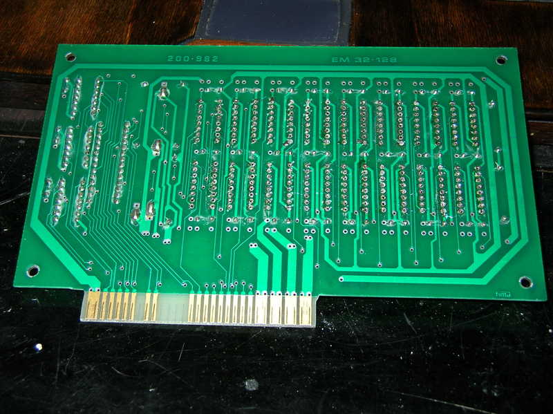 board without 4116, rear