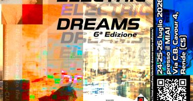 Electric Dreams, 6a edizione – 24, 25, 26 Luglio 2026, Rende (CS)
